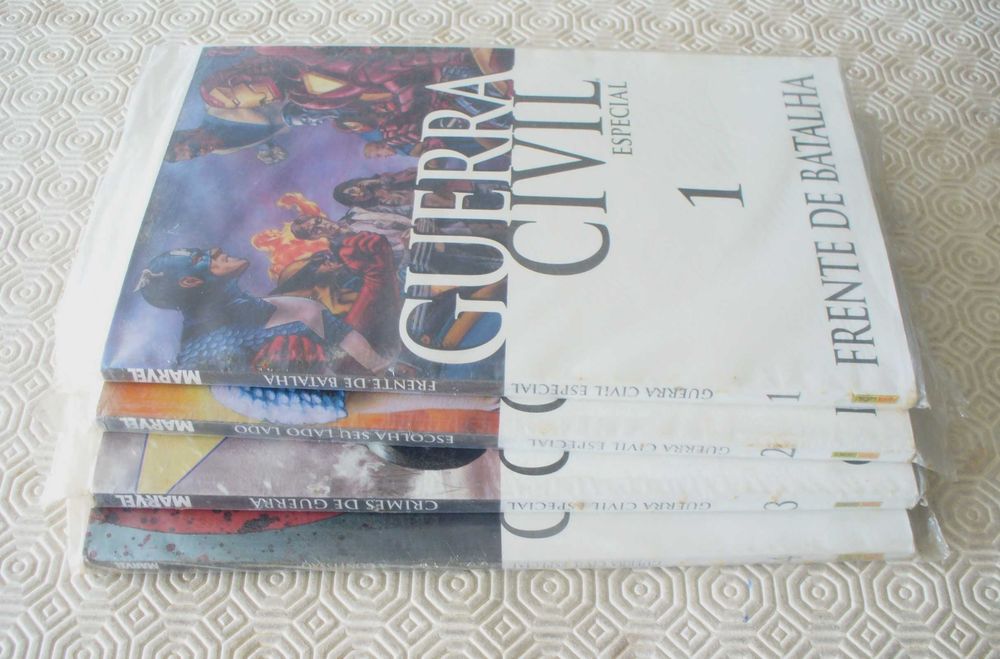 Guerra Civil Especial - 1 a 4 - Panini (Brasil) - completa