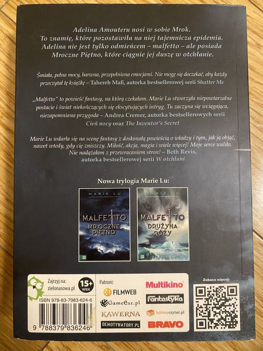 Malfetto drużyna róży książka
