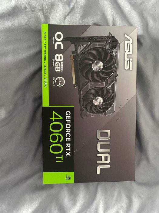 Відеокарта rtx 4060 TI Asus Dual (8Gb)
