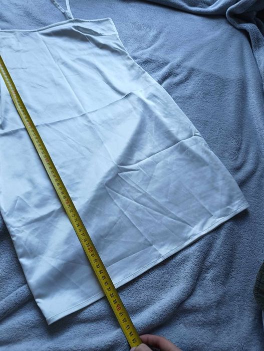 Koszulka nocna biała kremowa na ramiączkach 38 M