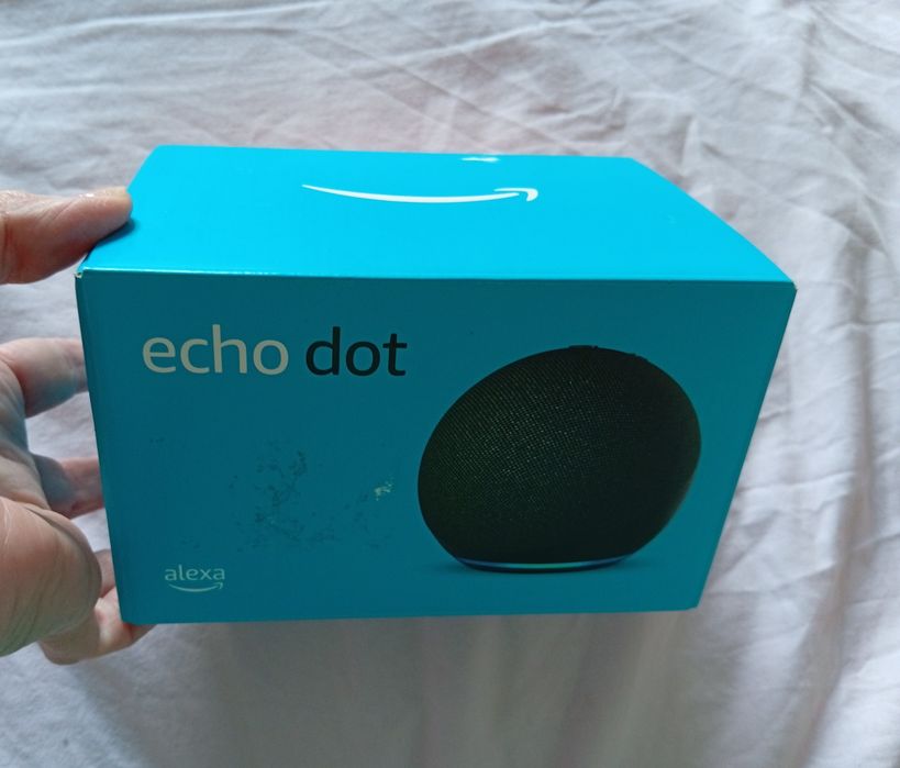 Alexa EchoDot, assistente virtual de última geração, nova, com multifunções