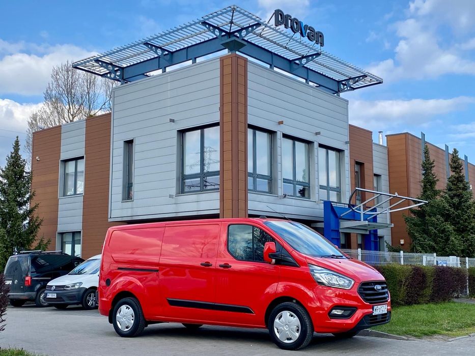 Ford TRANSIT CUSTOM L2H1 2,0 TDCI 130KM TYLKO 143.000 KM  serwis ASO Ford / fabryczny lakier