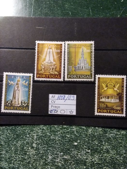1967 Fiftieth Anniversary of the Apparitions of Fátima MNH **