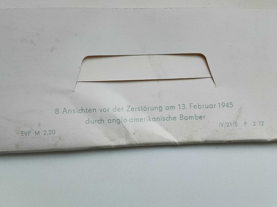 Pocztówki-zdjecia Dresden 1945