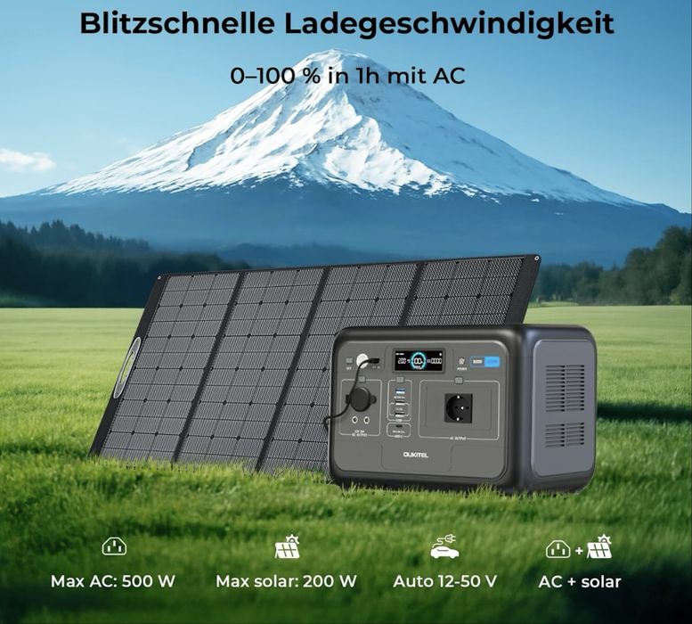 Нова! Зарядна станція Oukitel p800e 800w