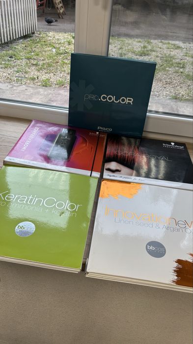 Продам фарбкарти BBcos, Igora Royal, Vibrance, Indola
