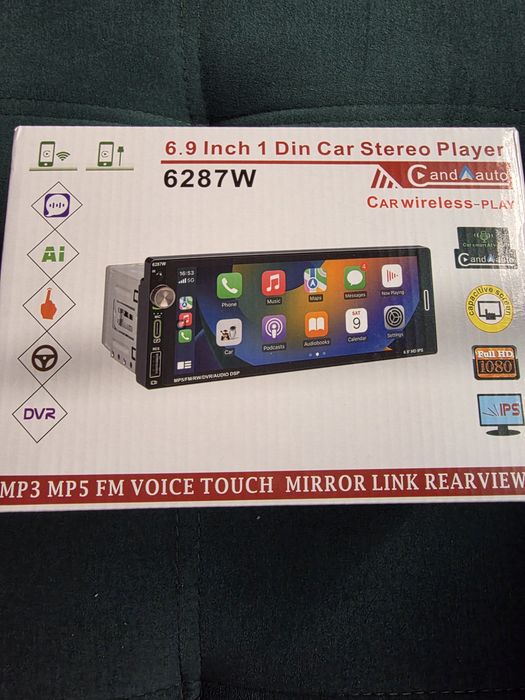 Radio samochodowe bluetooth USB