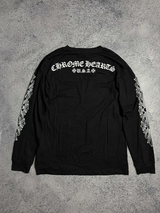‼️РОЗПРОДАЖ‼️ Лонгслив кофта Chrome Hearts хром хартс | S M L XL