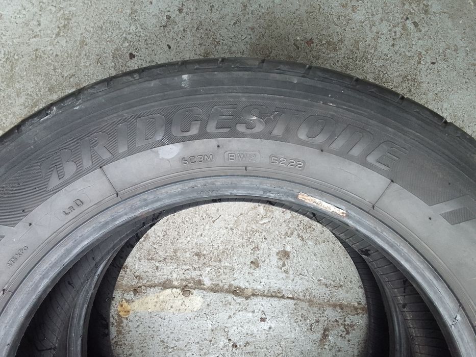 Cena za 2 Opony letnie 205/65r16C BRIDGESTONE 2022r 6mm