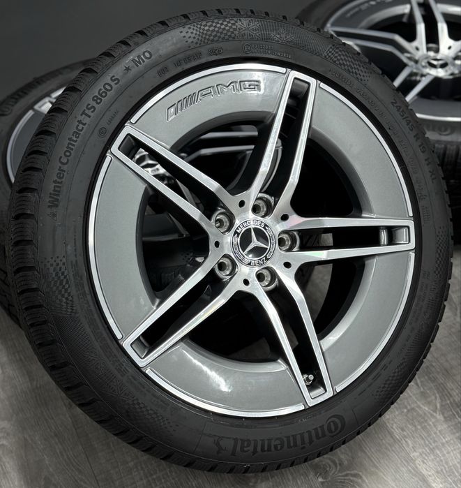 Оригінальний зимовий комплект Mercedes E 214 Мерседес А2144010300 Continental 245/45R19 275/40R19