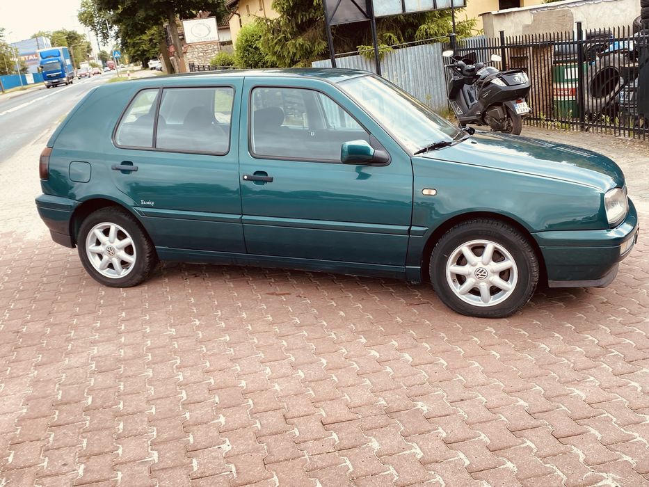 vw golf 3 rok 1997 1,8 przeb 154tys klima zadbany z de
