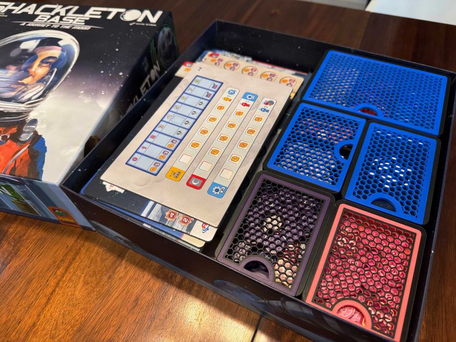 Baza Shackleton – Insert / Organizer do gry planszowej