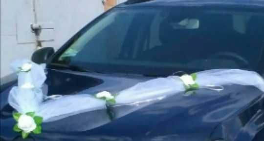 Украшения для свадьбы на машину