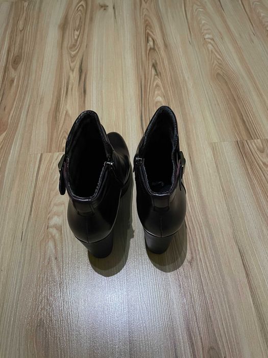 ryłko buty botki rozmiar 39 ciemny brąz zimowe