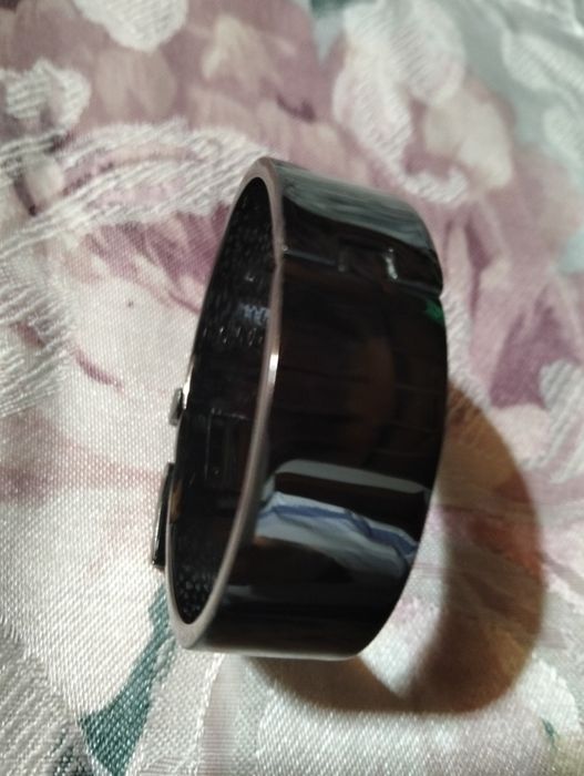 Pulseira em Ródio Negro com Cristais