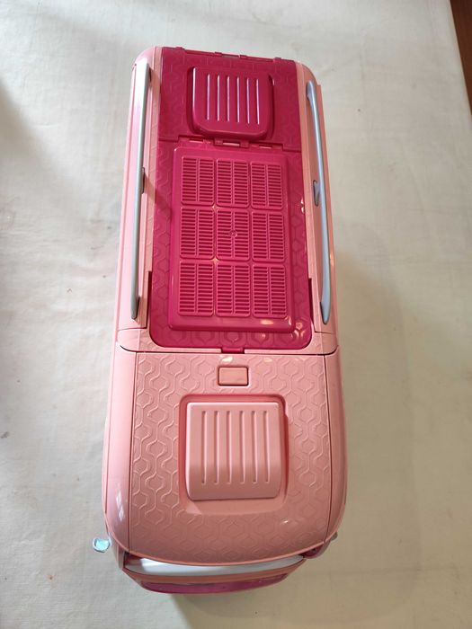 Carrinha van rosa Barbie
