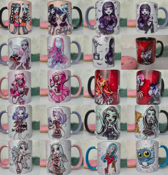 Монстер Хай 3д підставки чашки носочки чулочки колготи Monster high