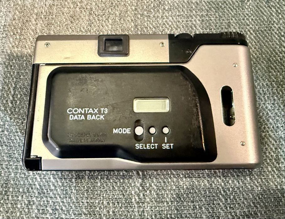 Contax T3 Titanium Data Back em Otimo Estado