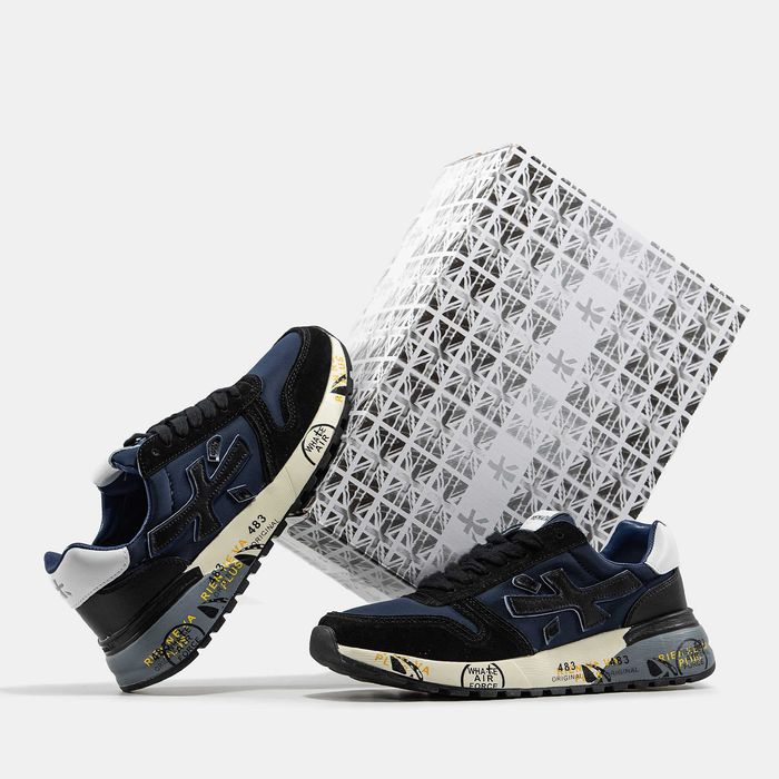 Кросівки Premiata Mick Dark Blue premium | Кроссовки чоловічі