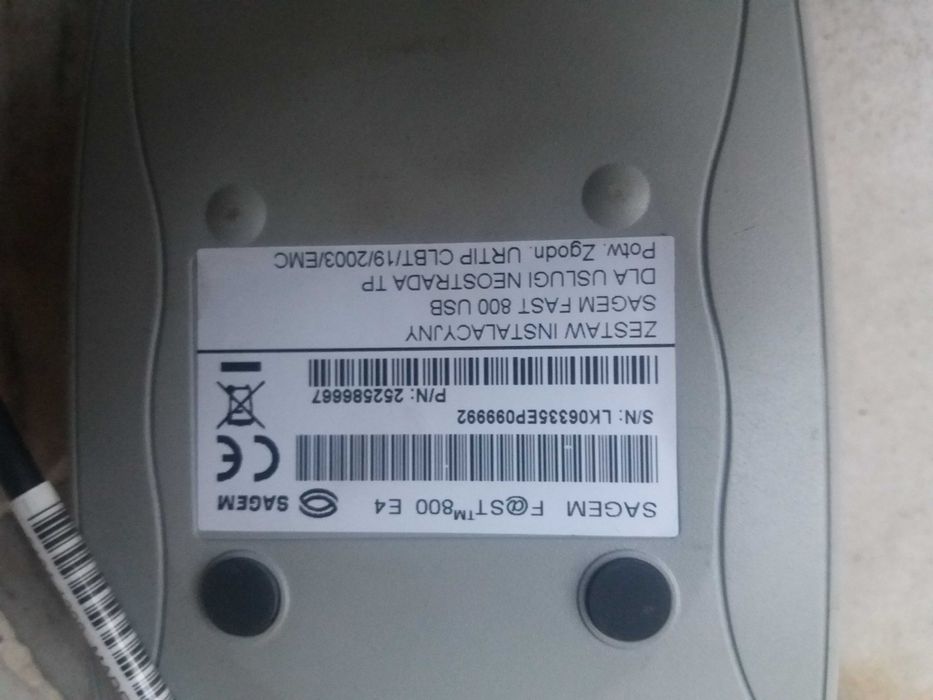 Zestaw instalacyjny Sagem Fast 800 USB