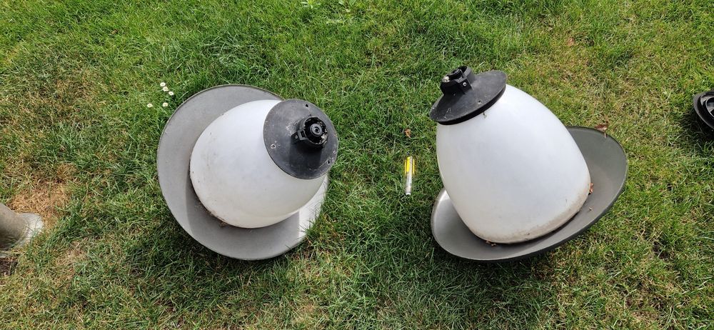 Lampa ogrodowa ( sam klosz) 50x60cm PCV 14szt.