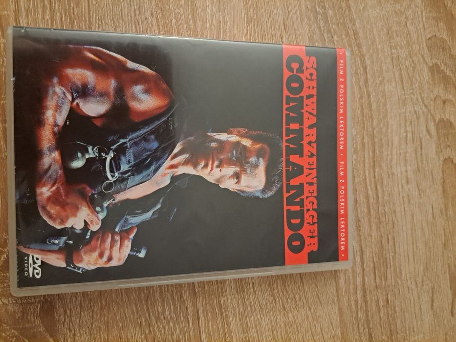 Commando- Arnold Schwarzenegger- Film Dvd Polski Lektor Unikat