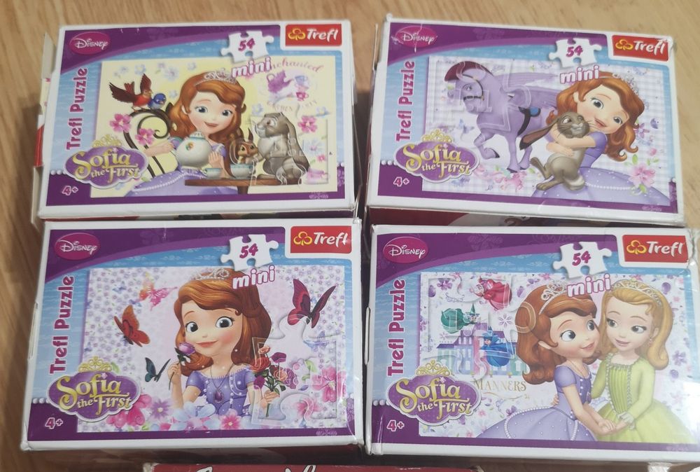 Puzzle Zosia 4 układanki
