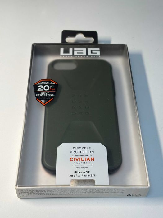 Оригінальний чохол UAG Civilian Series iPhone SE 2022 2020 8 7 Case