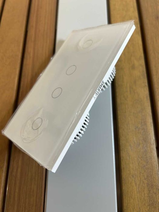 Interruptor Duplo Smartify Wi-Fi 2x2 Botões (4 zonas)