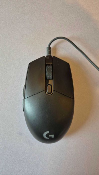 Myszka Logitech G102 Lightsync czarna przewodowa