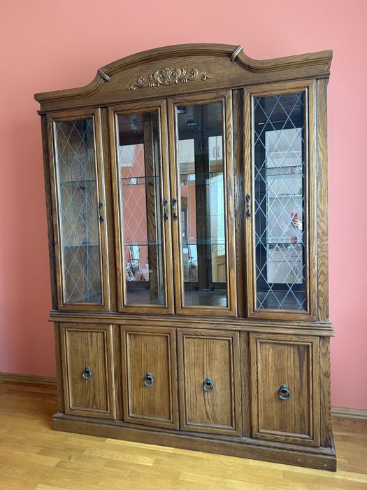 Сервант Вітрина Дубовий