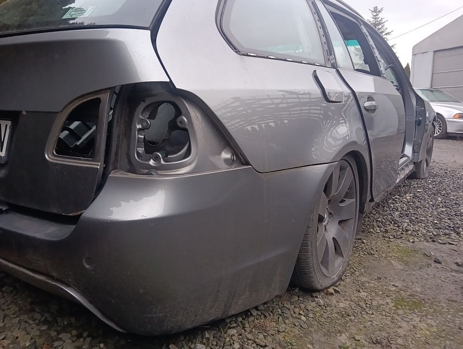 BMW E60 E61 DRZWI PRawa lewa PRZOD TYL prawe lewe A52/7 spacegrau