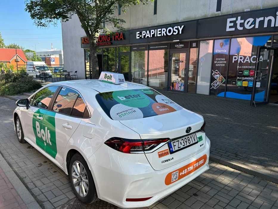 Toyota Corolla na TAXI od 600 zł/tydz | BOLT  | Nasi kierowcy są BETER!