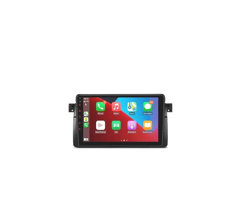 AUTO RÁDIO GPS ANDROID 10 BMW E46 MG ZT ROVER 75