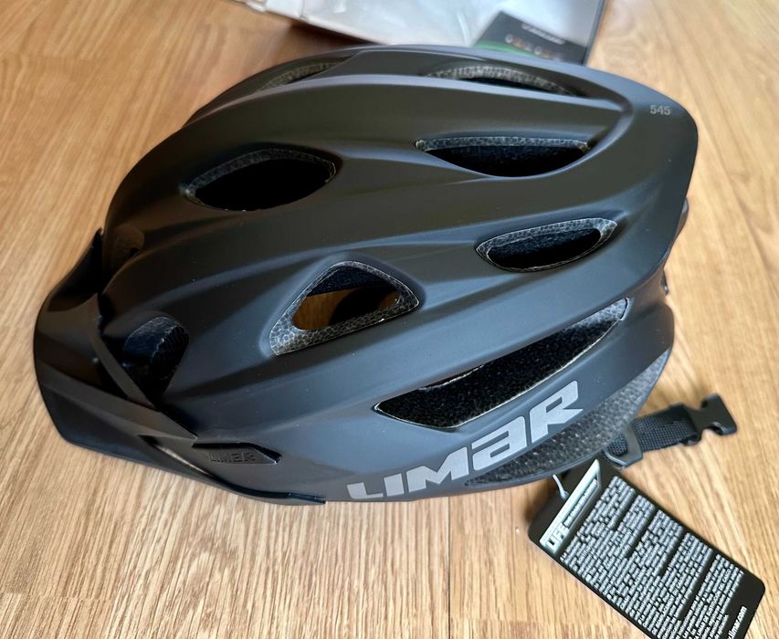 Nowy kask rowerowy Limar 545 czarny mat rozmiar M