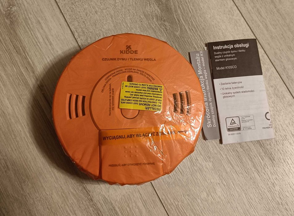 Czujnik dymu i tlenku węgla Kidde K10SCO