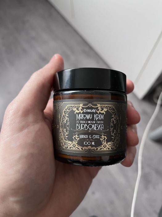 Cyrulicy matowy krem do włosów i brody Burboneska 100 ml