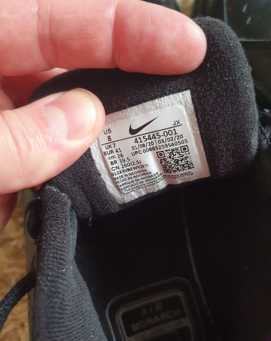 Оригинал Кроссовки Nike Air Monarch IV 415445-001 Leather