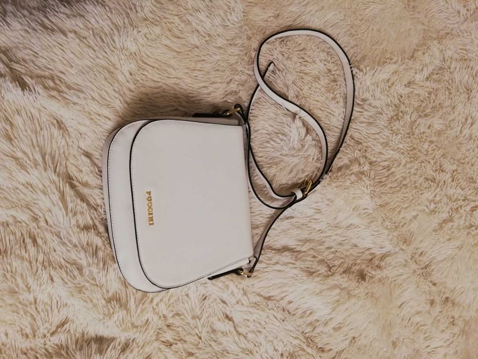 torebka Puccini biała listonoszka Puccini BC16A3048