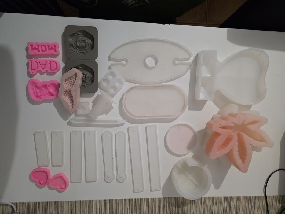 Moldes de Silicone - Resinas , Gesso ou velas