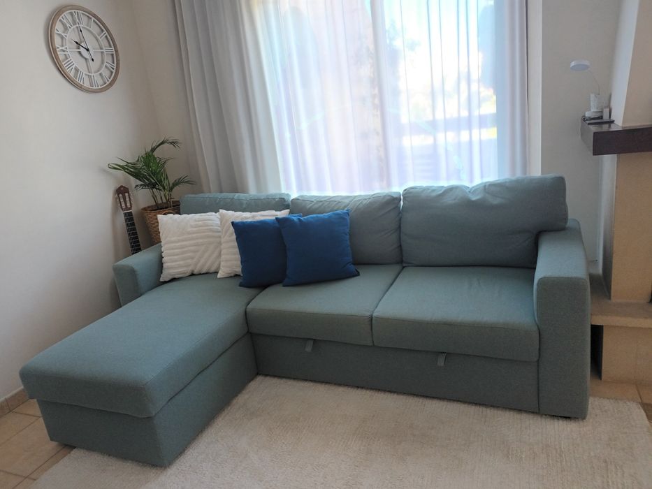 Sofá cama IKEA azul