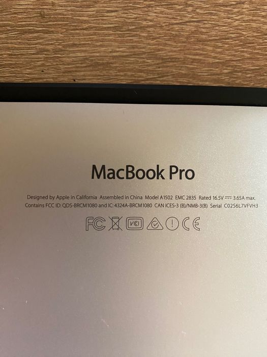 MacBook Pro 13  2015