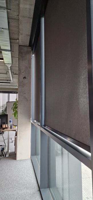 Rolety wolnowiszące screen  do dużych okien  , robione pod wymiar