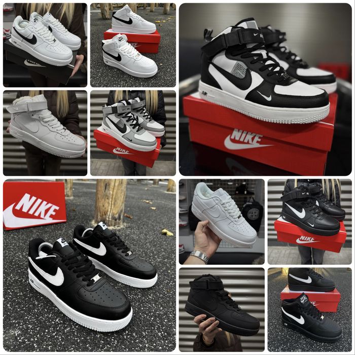 Зимові кроссовки ботинки Nike Air Force Winter р.41-46