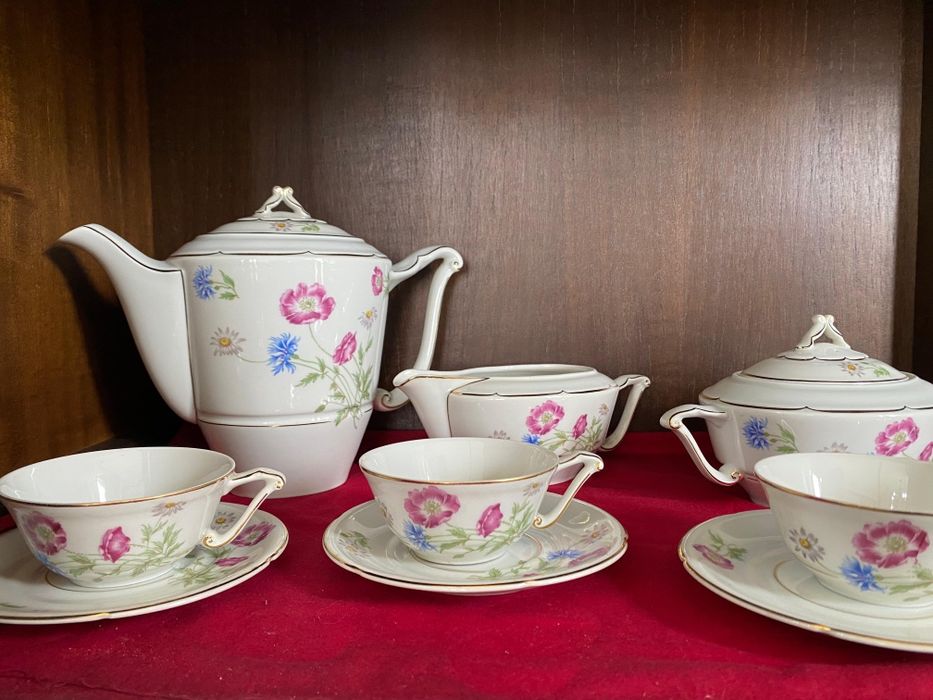 Serviço de Chá primaveril