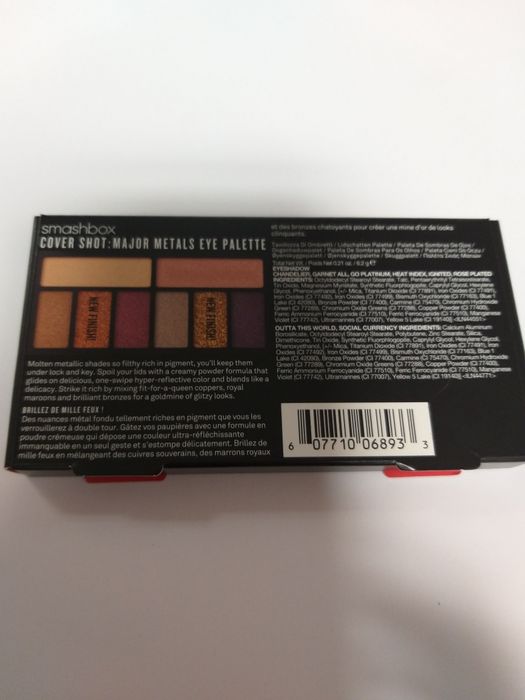 Paleta cieni smash box nowa