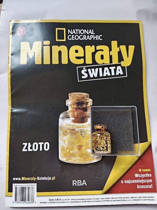 Minerały świata -złoto