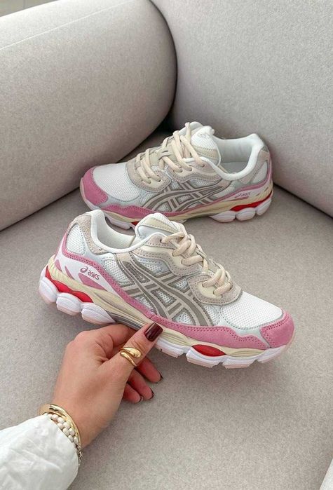 ‼️АКЦІЯ ‼️Кроссовки Женские Asics Gel-NYC 1090  Beige Pink/Кросівки Жіночі Асікc
