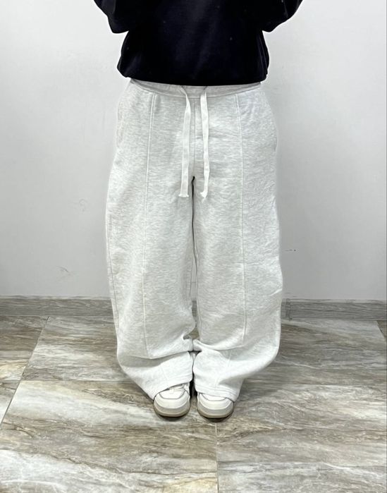 Нові широкі сірі BAGGY спортивки Sweatpants rap ширкие штаны Jaded