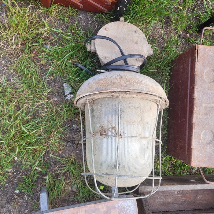Wielka Stara Lampa przemysłowa